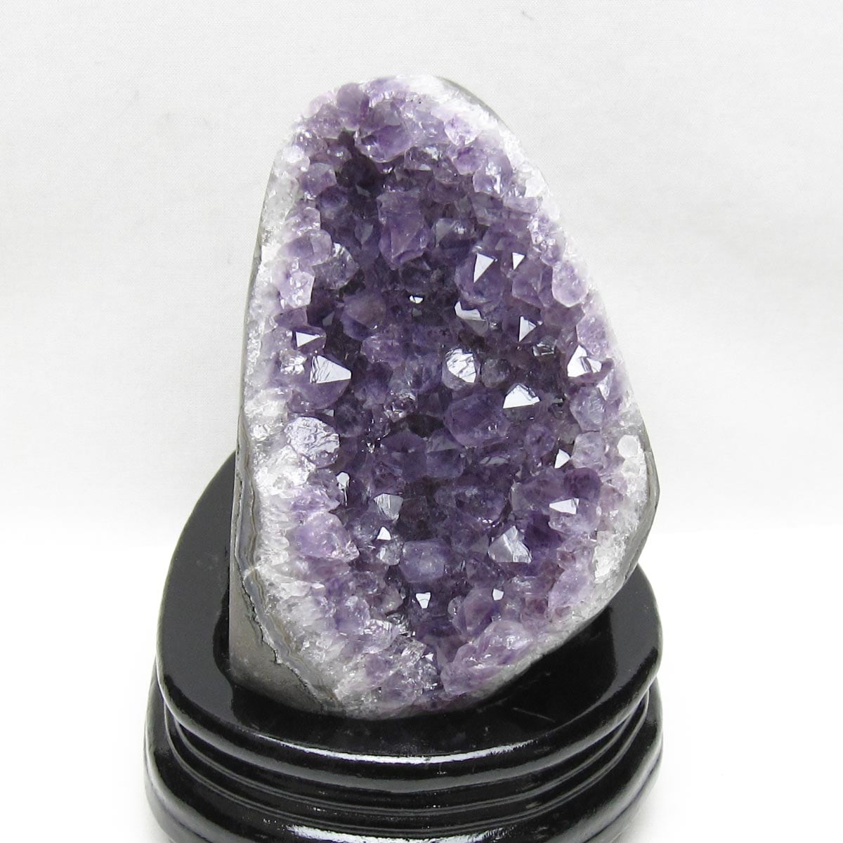 1.1Kg アメジスト 原石 ウルグアイ産 アメジスト クラスター amethyst 台座付属 一点物 182-8750