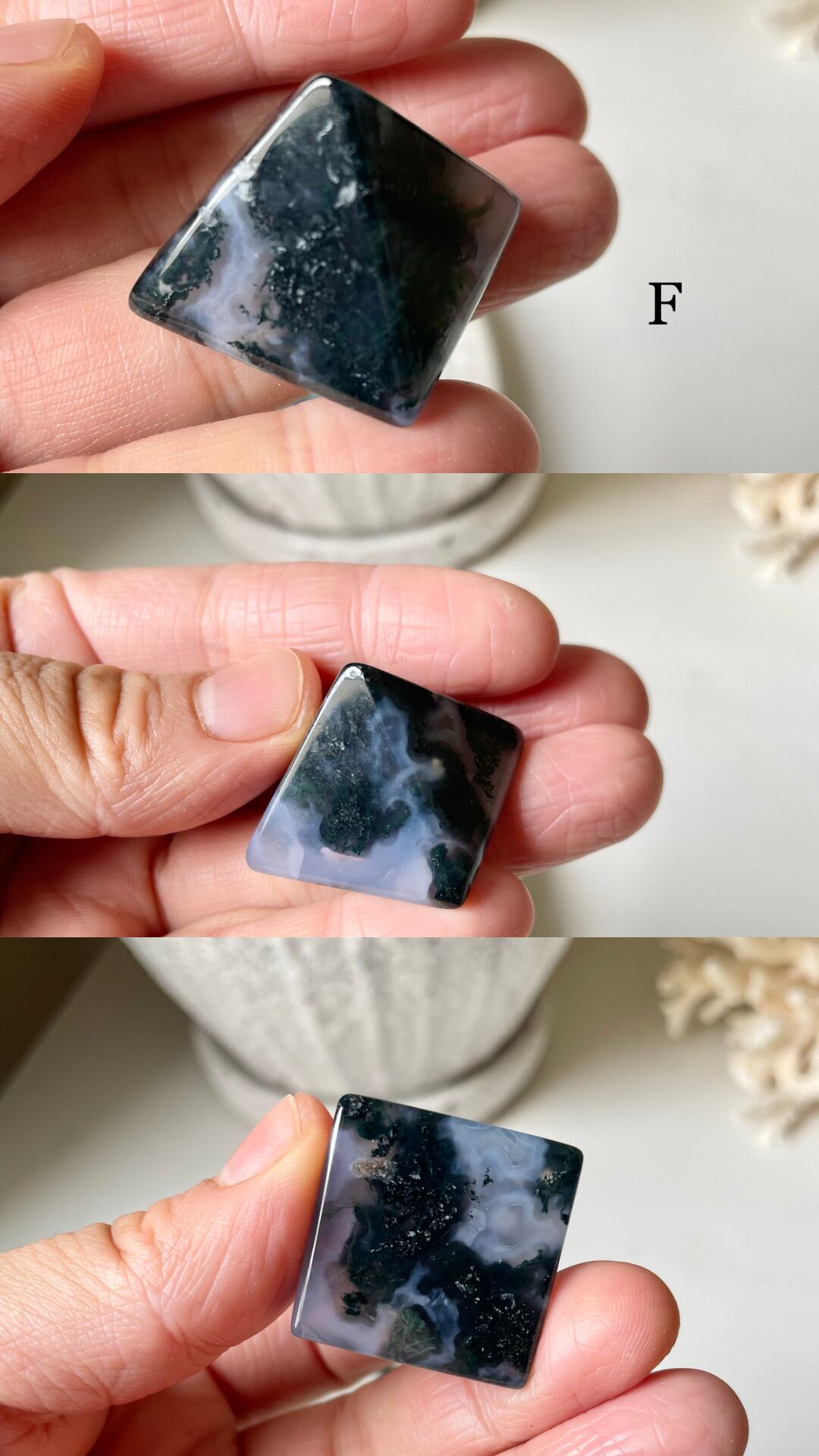Moss Agate Pyramid / モスアゲート　ピラミッド