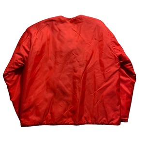 vintage LEWIS LEATHERS nylon motorcycle jacket with orange liner
