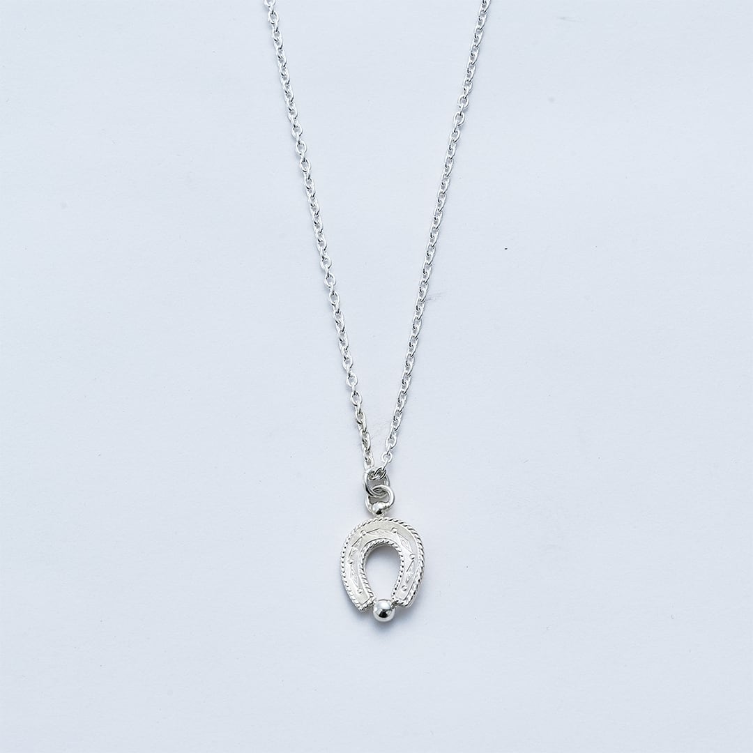 C-045 Spirit Horseshoe necklace (single) (60cm) | WAKAN SILVER