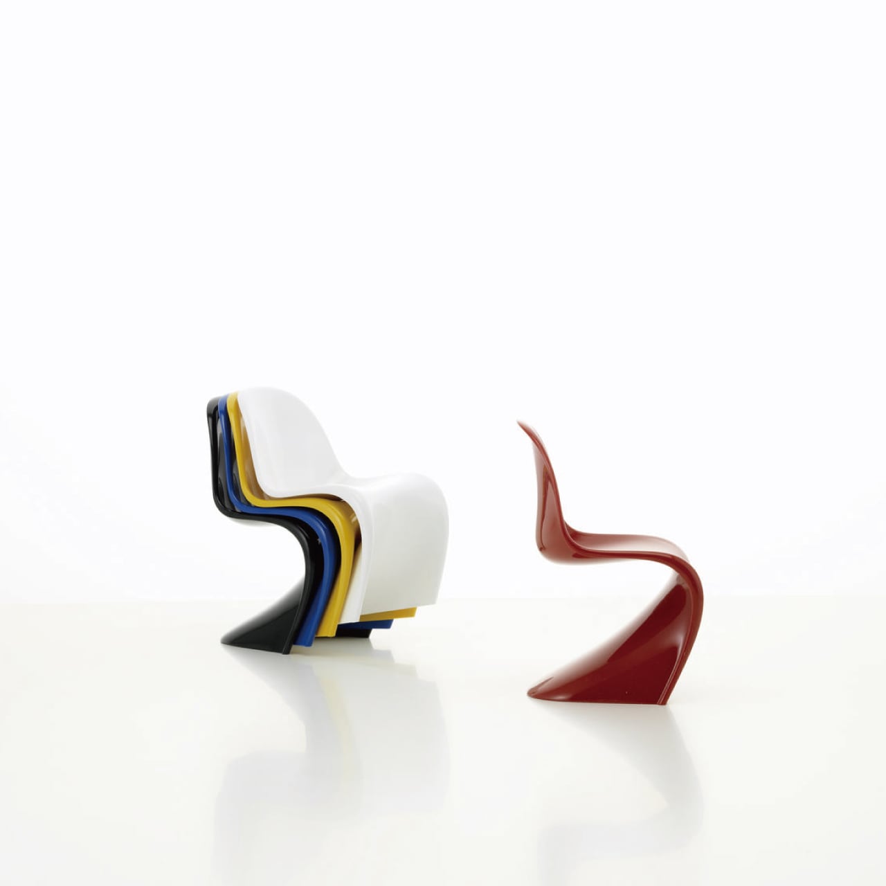 ONLINE限定】ミニチュア パントン チェア 5個セット / ミニチュア