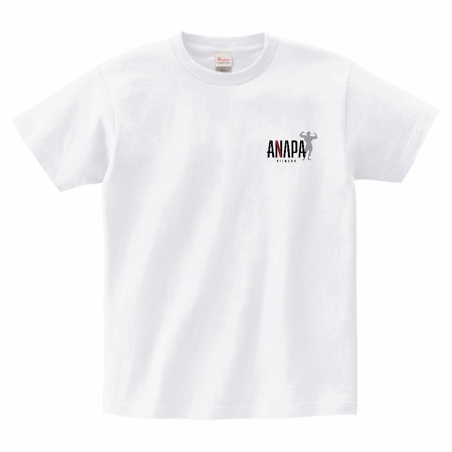 ANAPA SUNSET back print T-shirt  (unisex)【white】