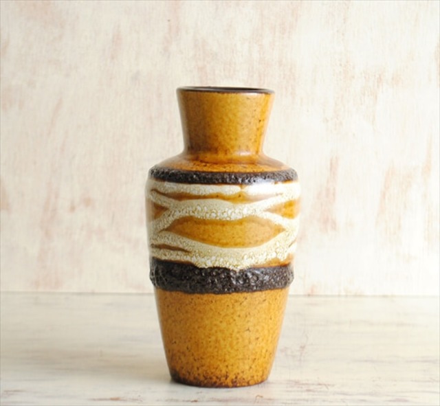 ドイツ Fatlava 】 Scheurich 花瓶 15cm（Scheurich | Fat Lava and