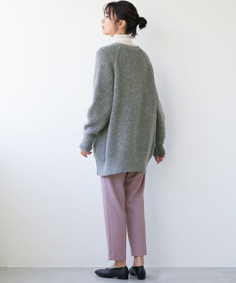 【MICA&DEAL マイカアンドディール】ALPACA V NECK LONG CARDIGAN アルパカVネックロングカーディガン  0122408253 (2COLORS) | VERSTECK powered by BASE