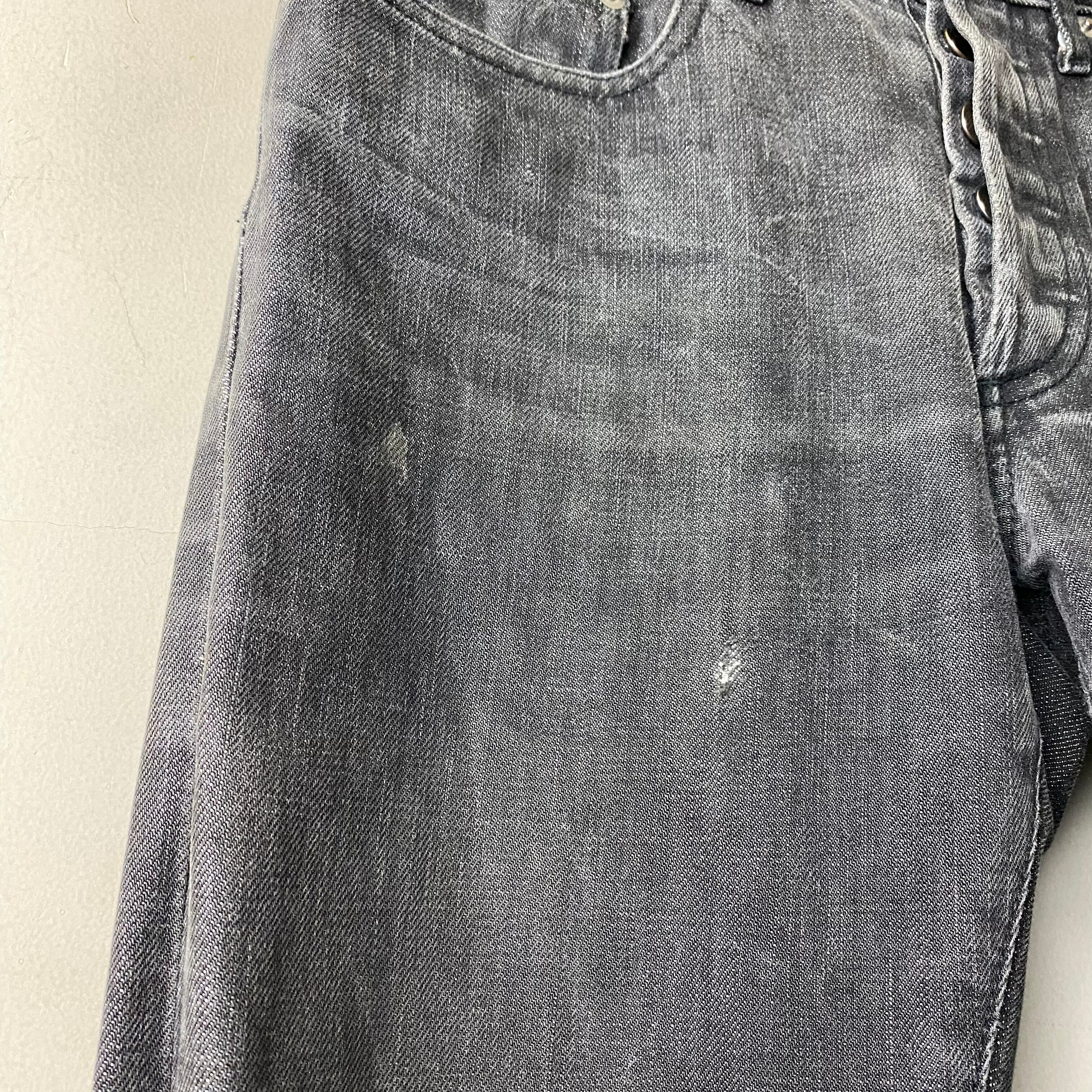 2003AW DIOR HOMME black skinny denim | NOIR ONLINE