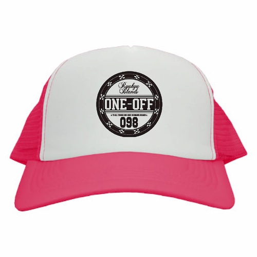 Ryukyu Islands OKINAWAN Logo cap【Pink】