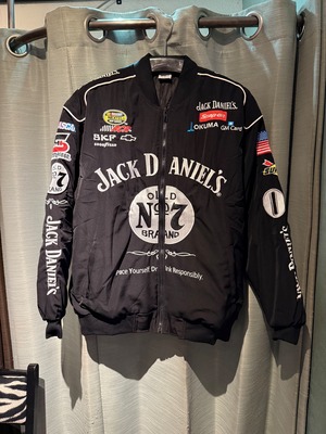 【CODONA SELECT】モータースポーツロゴ × リブ切替 ジップアップレーシングジャケット