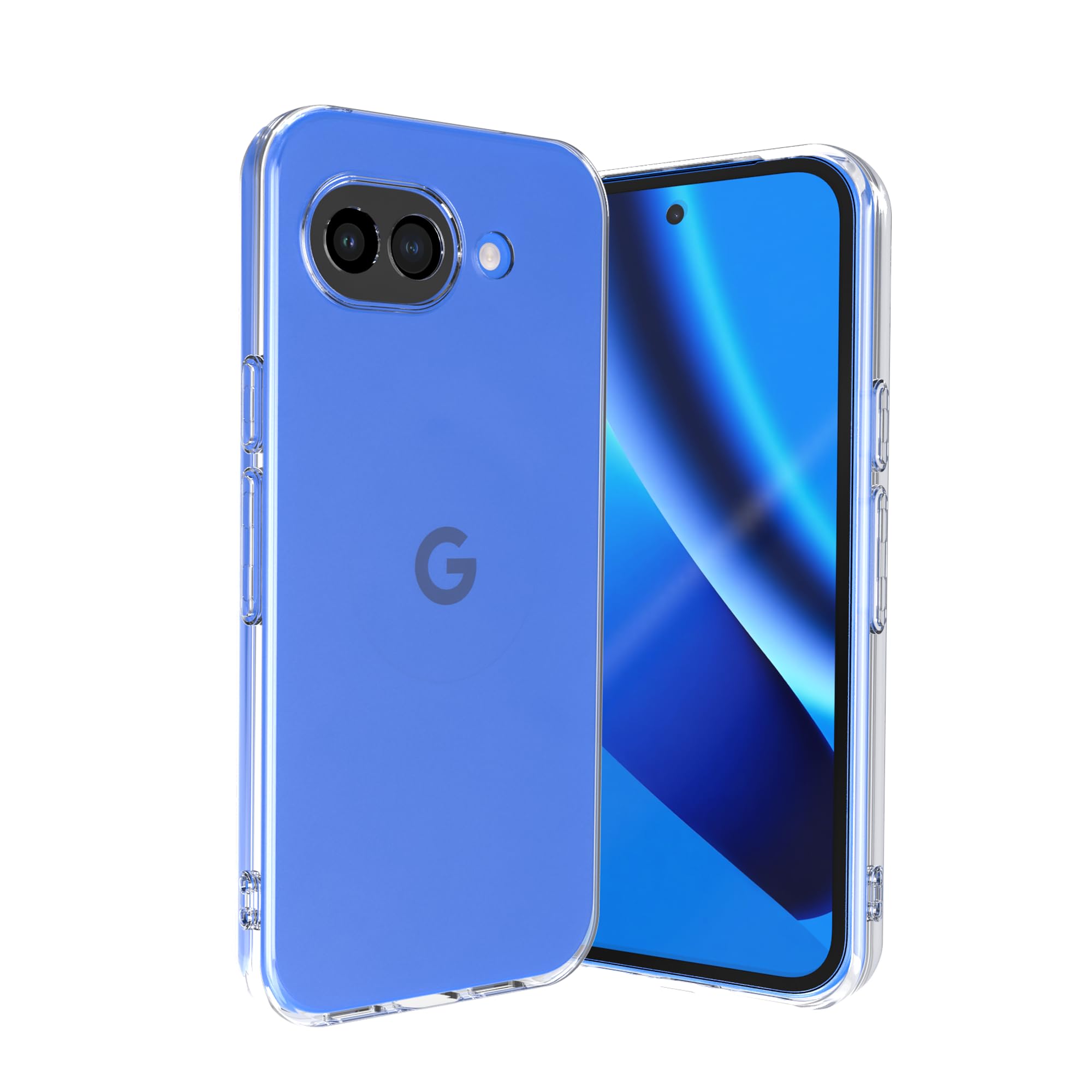 EUMADOVE Google Pixel 10a 用 ケース クリア 耐衝撃 TPU 柔軟 シリコンスマホケース