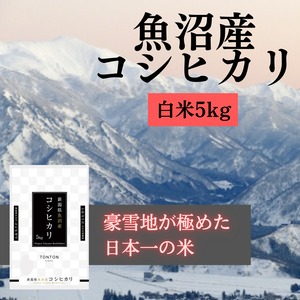 [5kg]魚沼産コシヒカリ