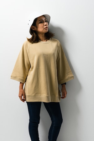 Less is more Sweat T-shirt / beige