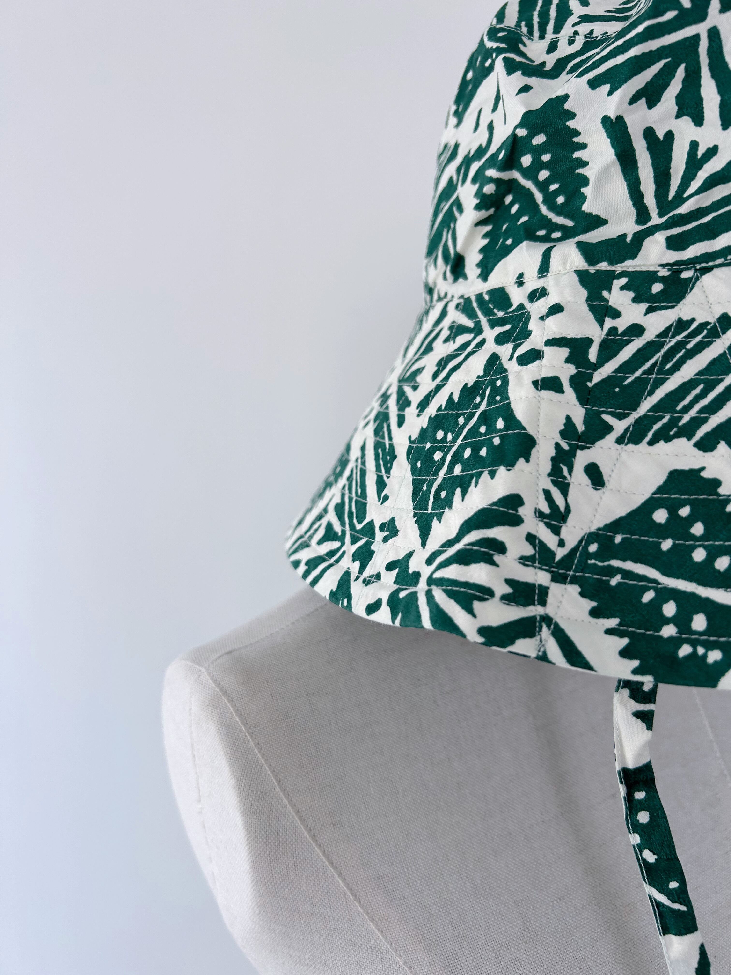 Sara Mallika Cotton Poplin Print Hat | KOKO