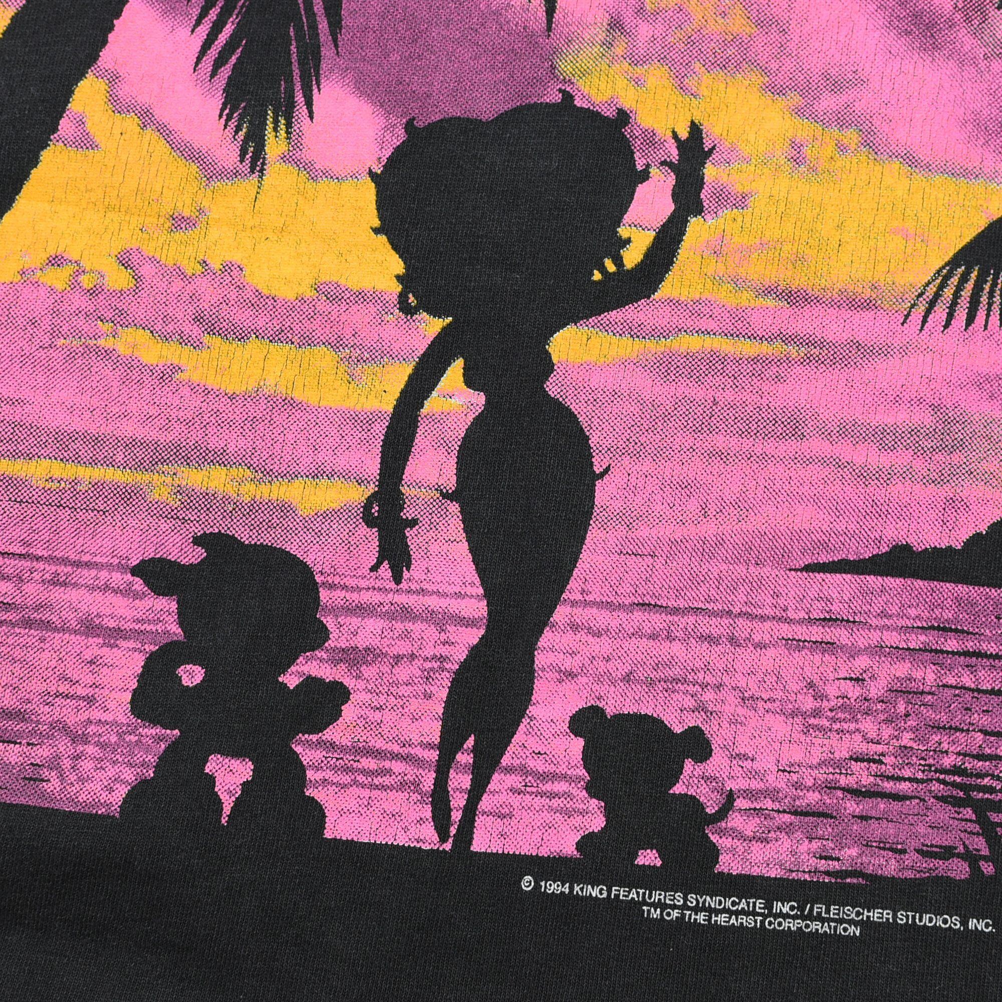 Rare! 90's Betty Boop Hula Boop T-shirt | 古着屋 grin days memory