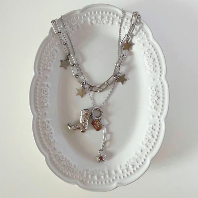 step star necklace
