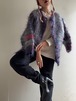 Vintage Mohair Gradation Knit Cardigan