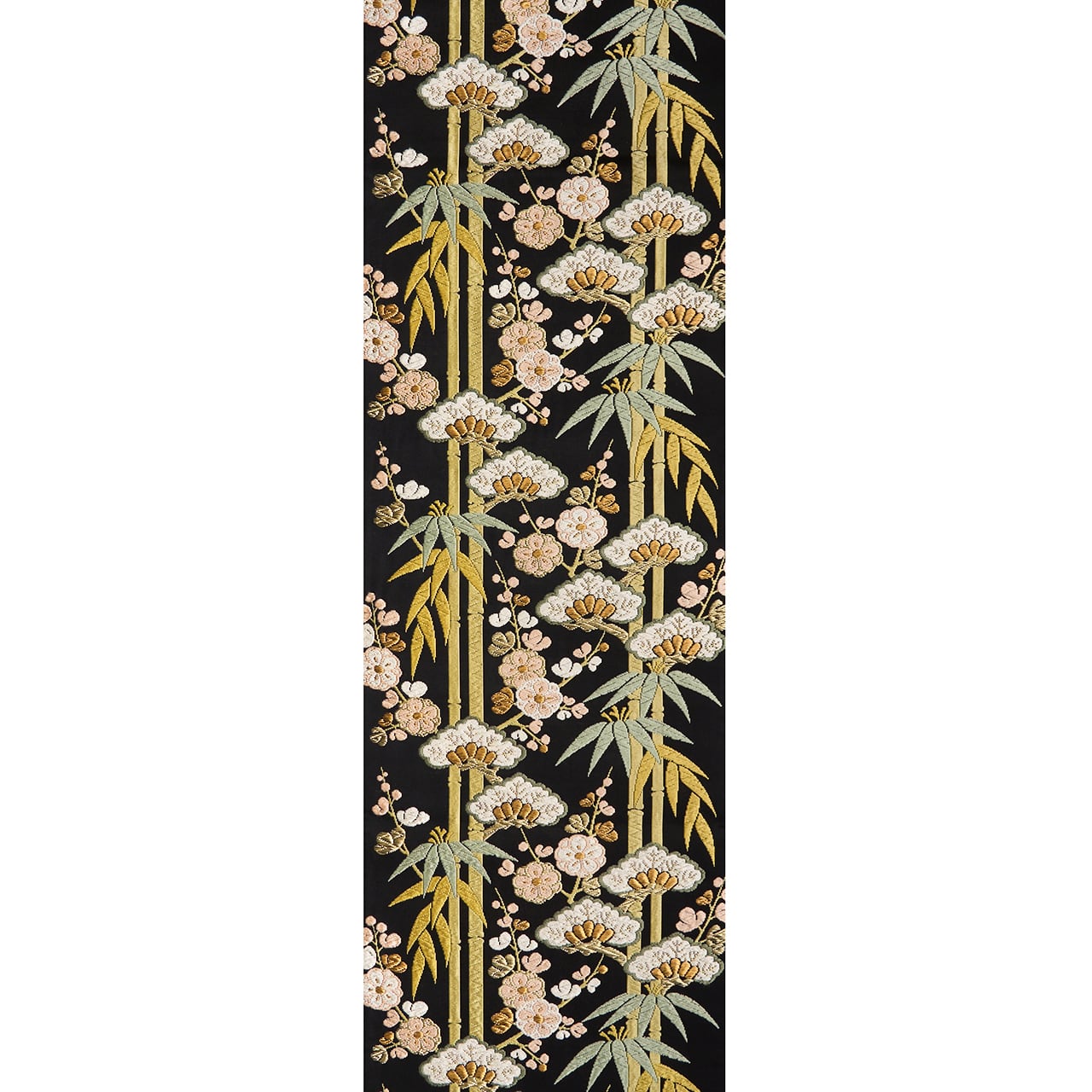 河合康幸謹製 松竹梅の模様 唐織袋帯【未着用品】 | かわの屋