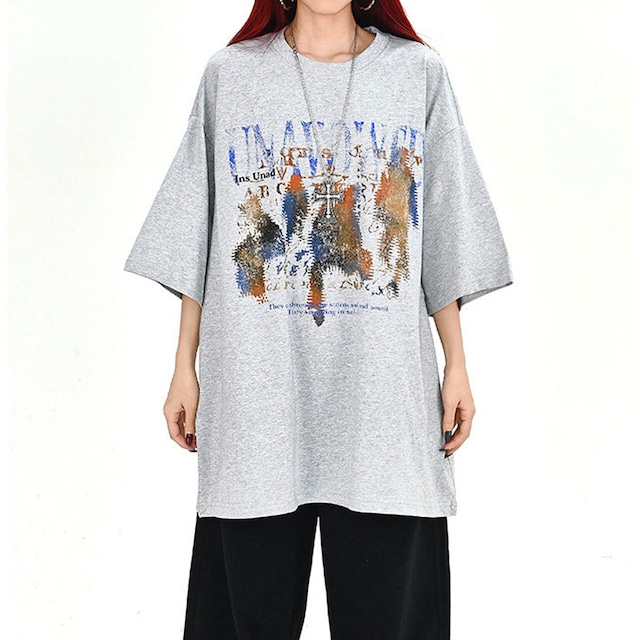 ペイントシーンアートルーズTシャツ
2col R01706