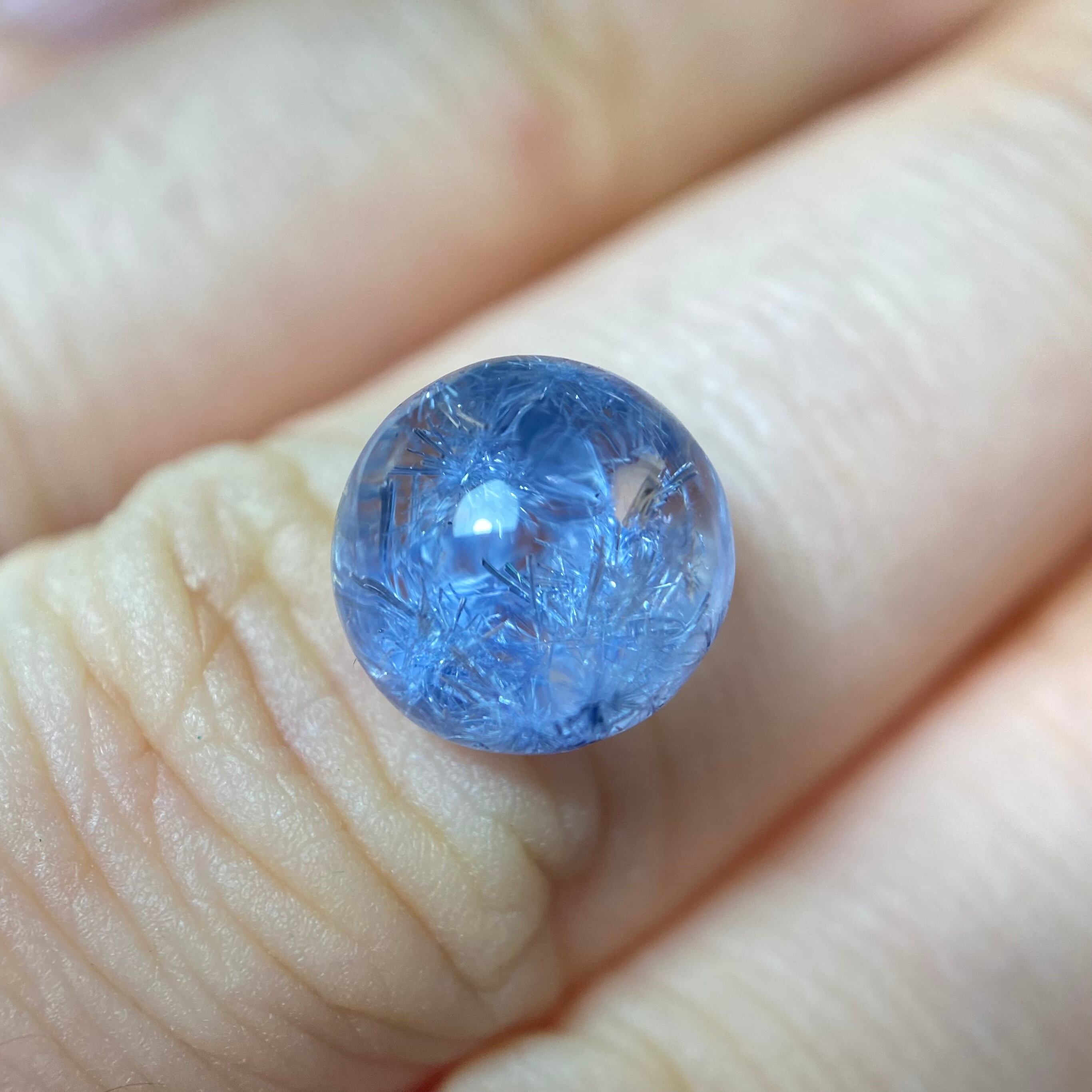 S様専用 雪の結晶 デュモルチェライトインクオーツ