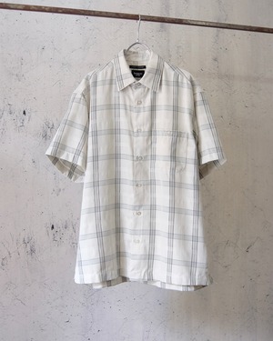 90's checker s/s shirt