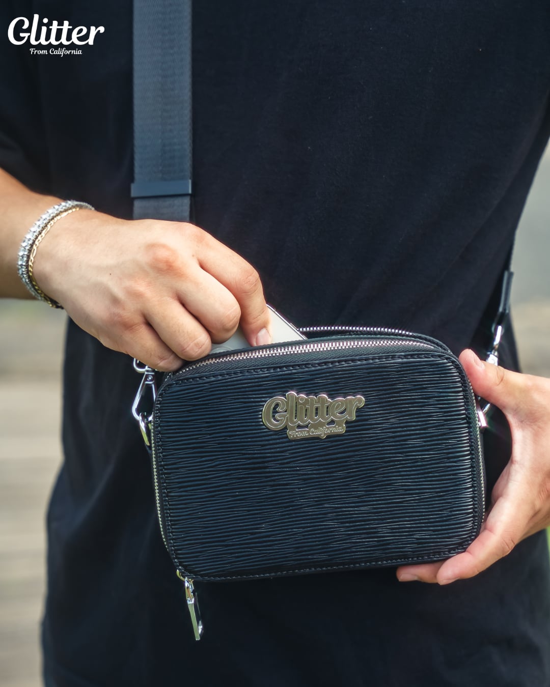 ODETTE GLITTER BAG ビビィ Bibiyショルダーバック Bibiy ODETTE