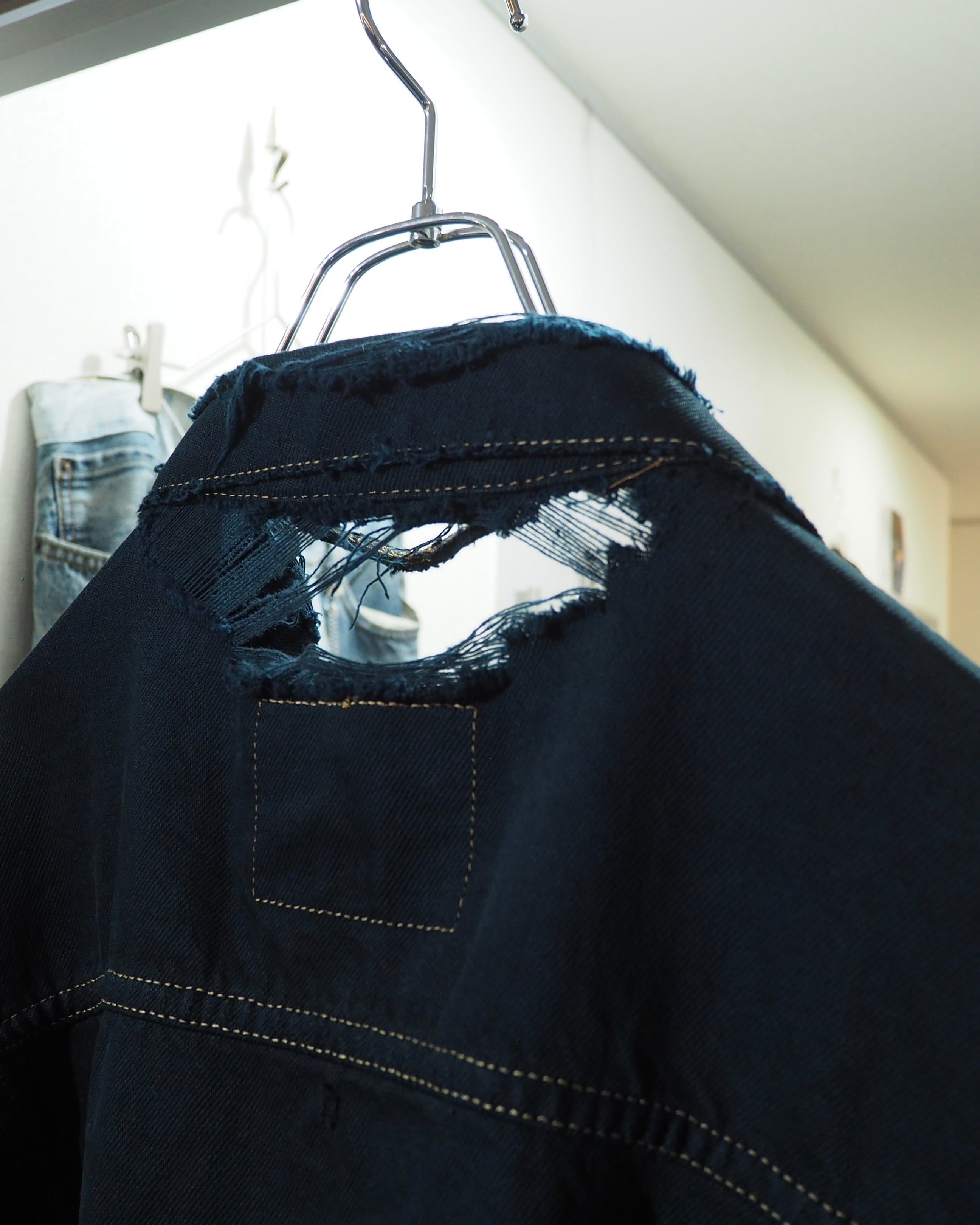 " 襤褸 - Levi's " Beautiful Aging × Over Dyed Vintage Tracker Jacket