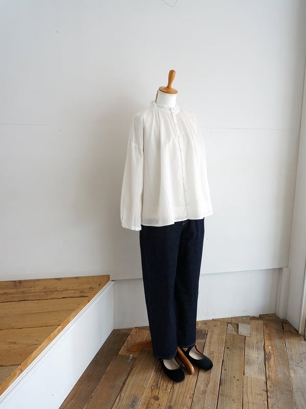 yuni 11ozデニム テーパードパンツ | Fimpen+Nul