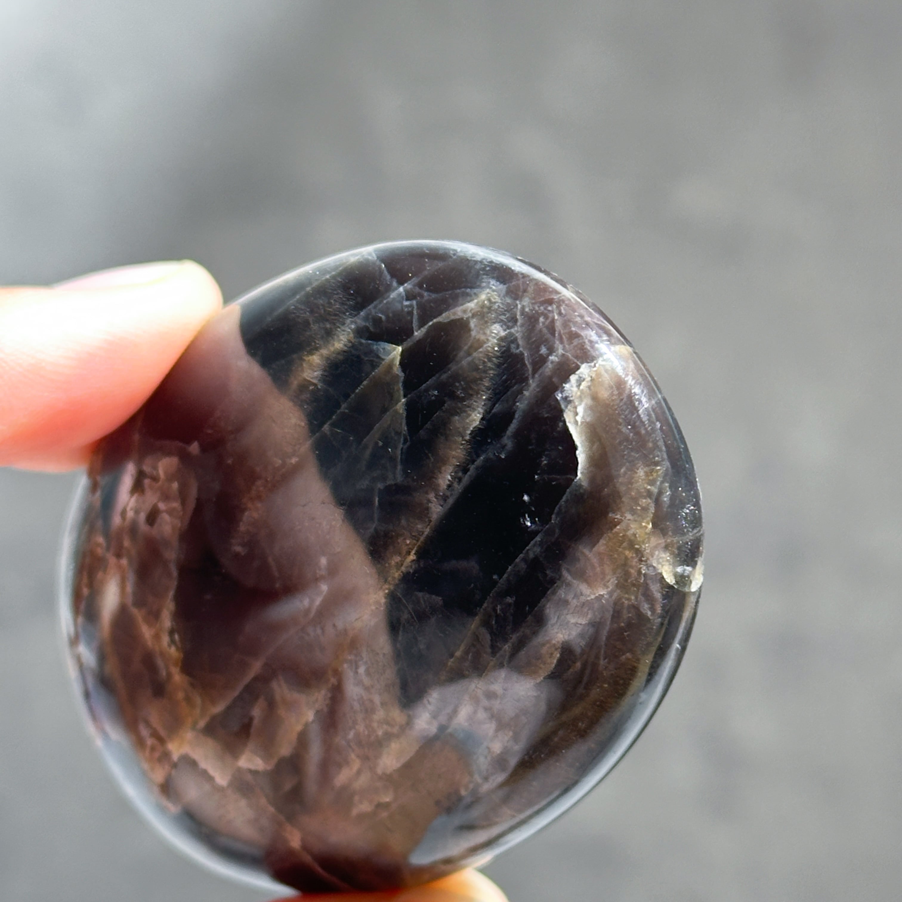 29☆❁¨̮プロフお読みください✧︎*。様　高品質　ブラックムーンストーン　パーム 29☆❁¨̮プロフお読みください✧︎*。様 高品質 ブラックムーン