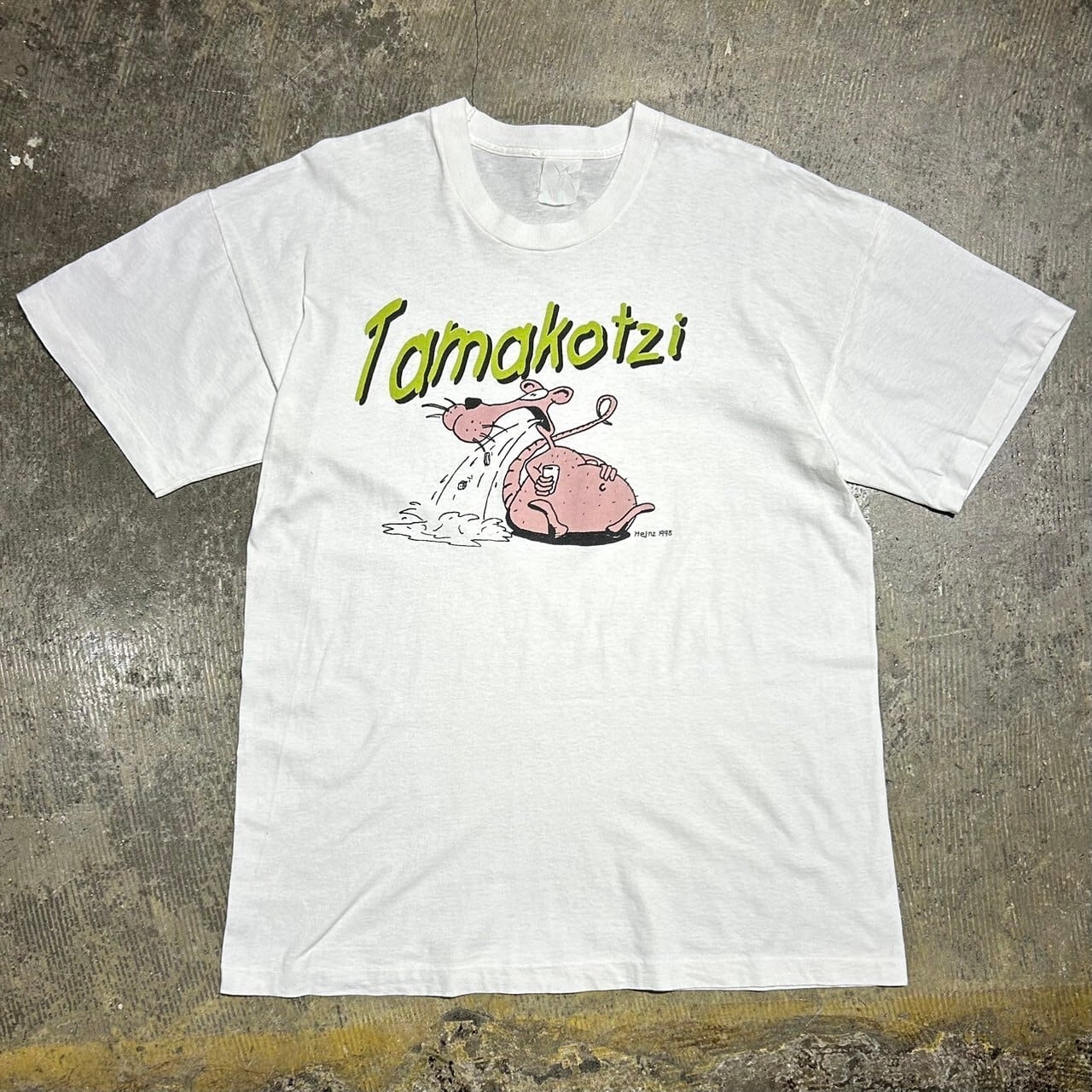 90s(1998) SCREEN STARS Funny Print Tee