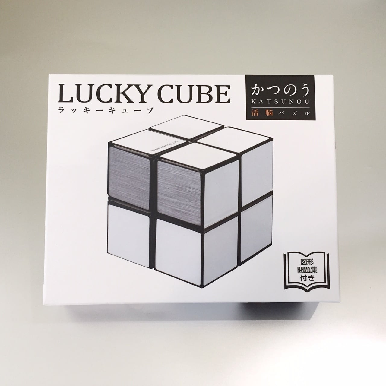 Lucky cube puzzle by Hanayama | MA by So Shi Te Puzzle box specialty store  from Tokyo Japan