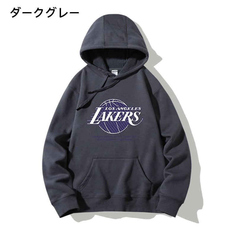【トップス】Lakers バスケットボールのパーカー 2112232157J