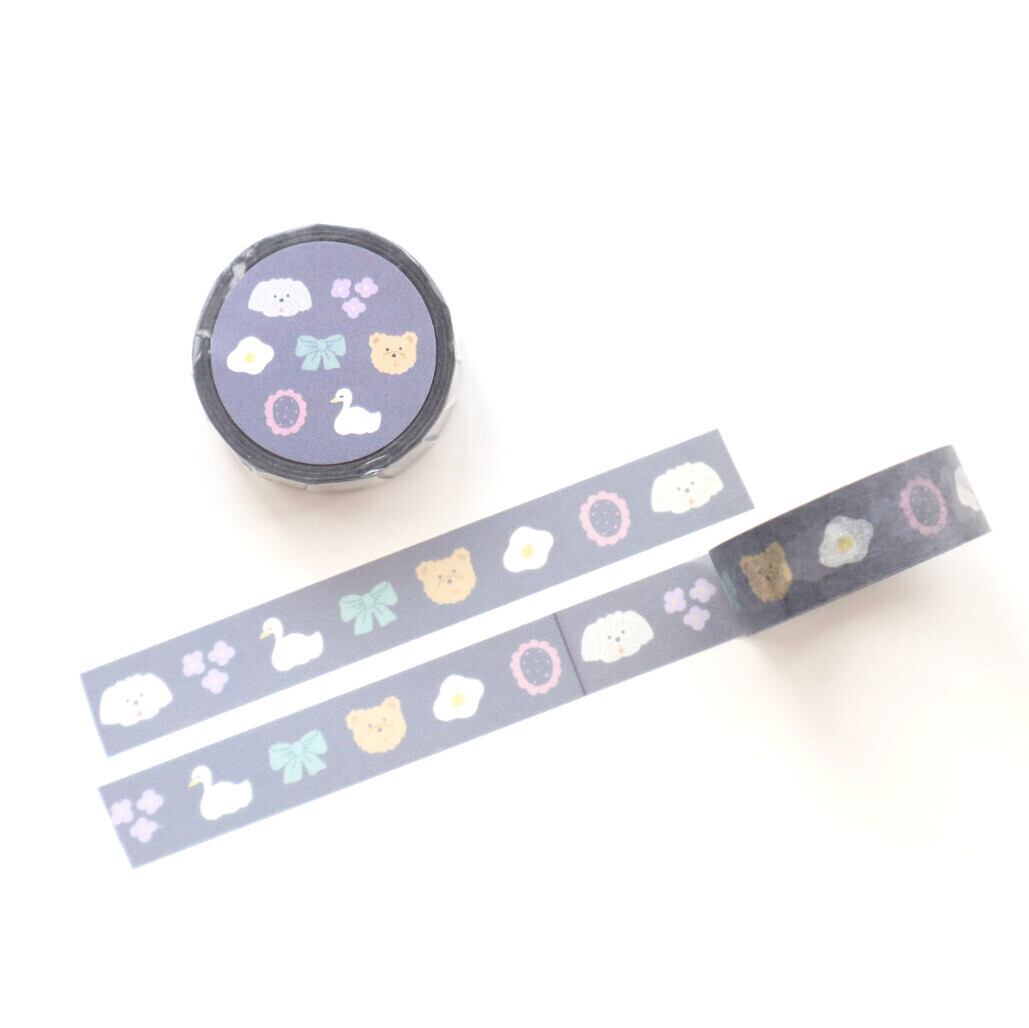 otsukiyumi ロール付箋 flowers | てんくーどう