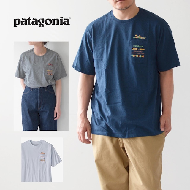 Patagonia [パタゴニア正規代理店] M's Spirited Seasons Pocket Responsibili-Tee [37593-23] メンズ・スピリティッド・シーズンズ・ポケット・レスポンシビリティー・半袖Tシャツ・キャンプ・アウトドア・MEN'S / LADY'S [2023SS]