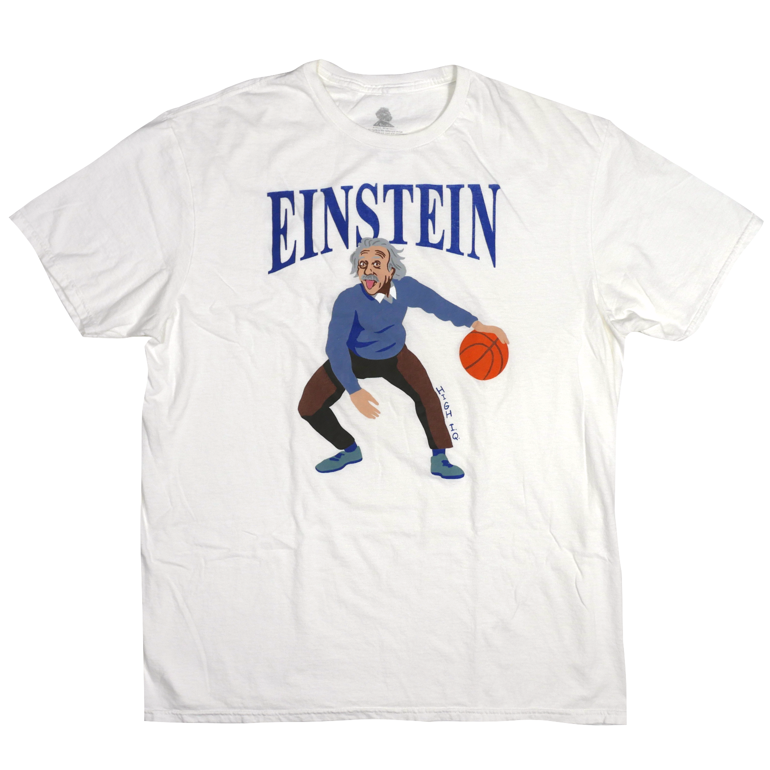 USED【L】Albert Einstein Basketball アインシュタイン バスケ Tee