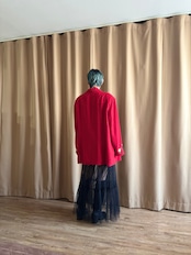 STUDIO WEST floral embroidery jacket-4489-1