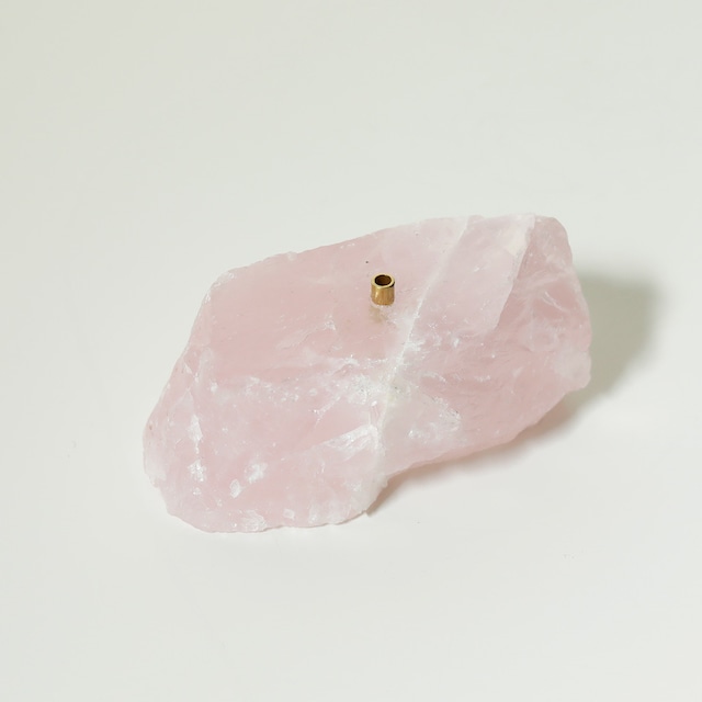airchill (エアチル) Stone Incense Stand  お香立て (ローズクォーツ)