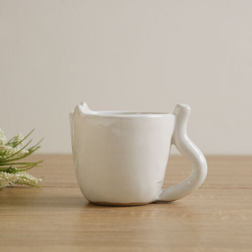 【笠間焼】ネコのしっぽティーカップ Toshiko Brand