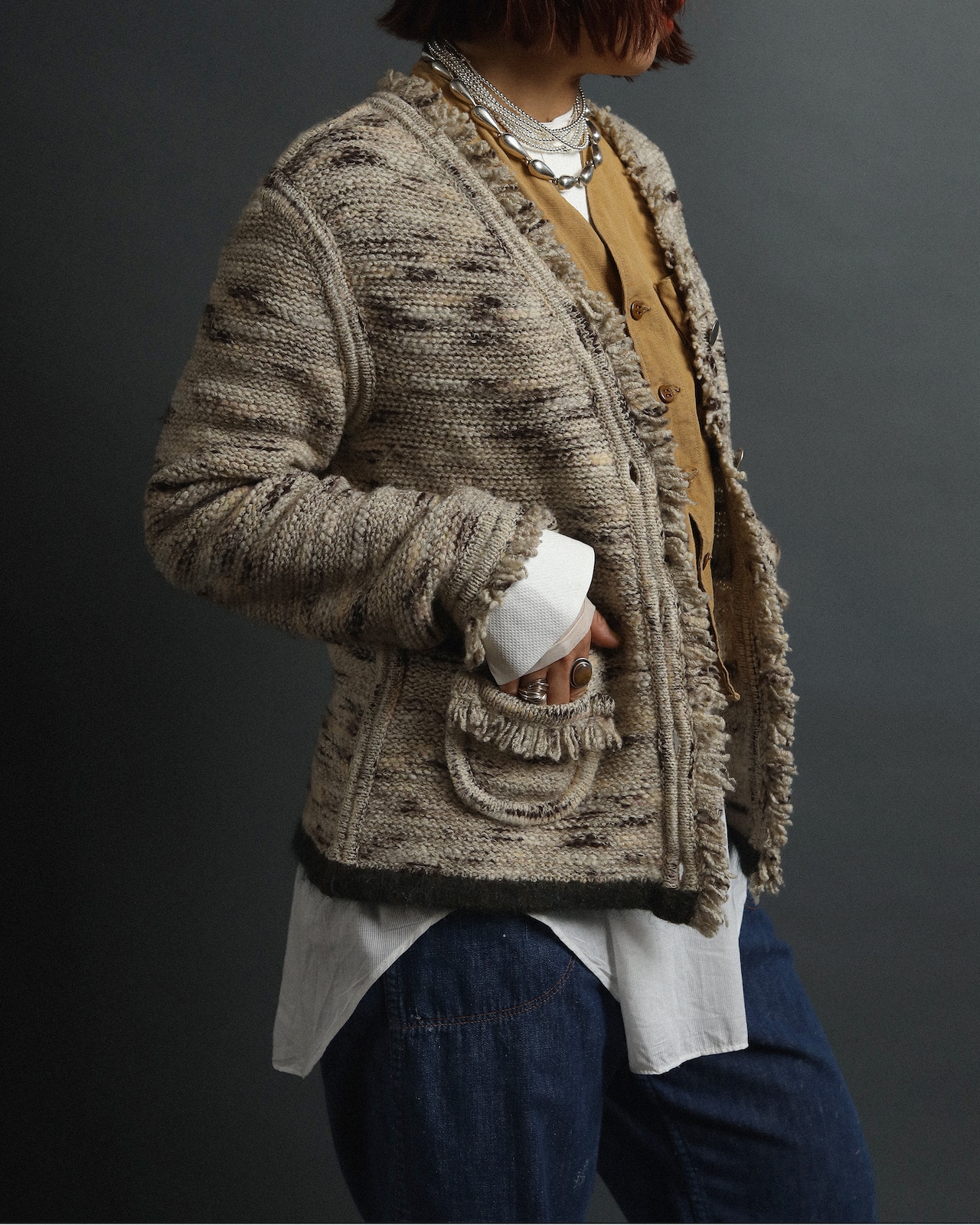 1999's Chanel / Knit Jacket - 1 Green