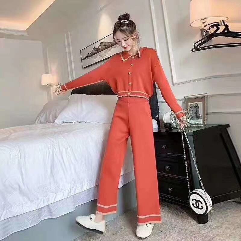 セットアップワイドパンツ