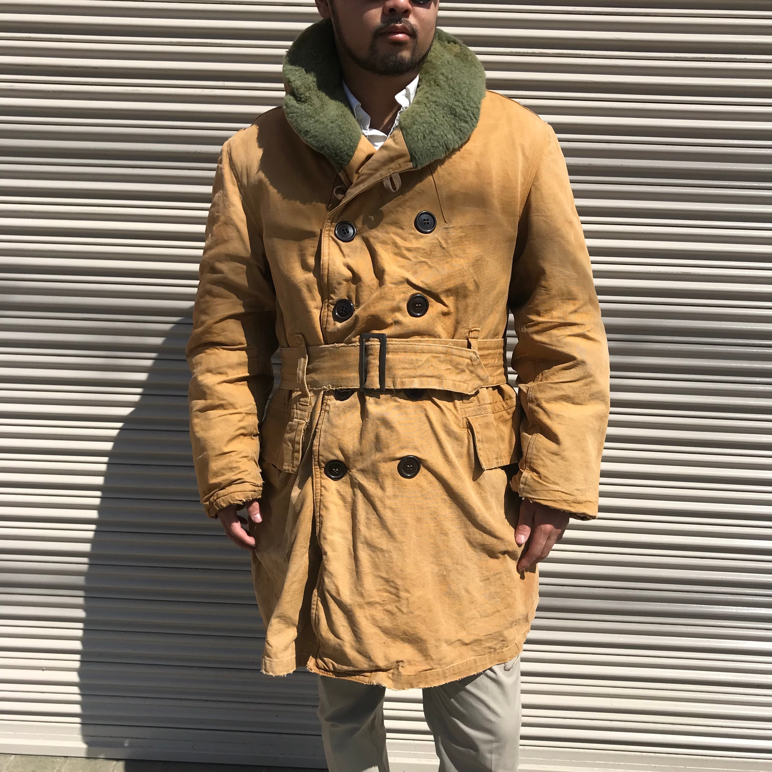 ダッパーズ マッキーノコート ショールカラー しる