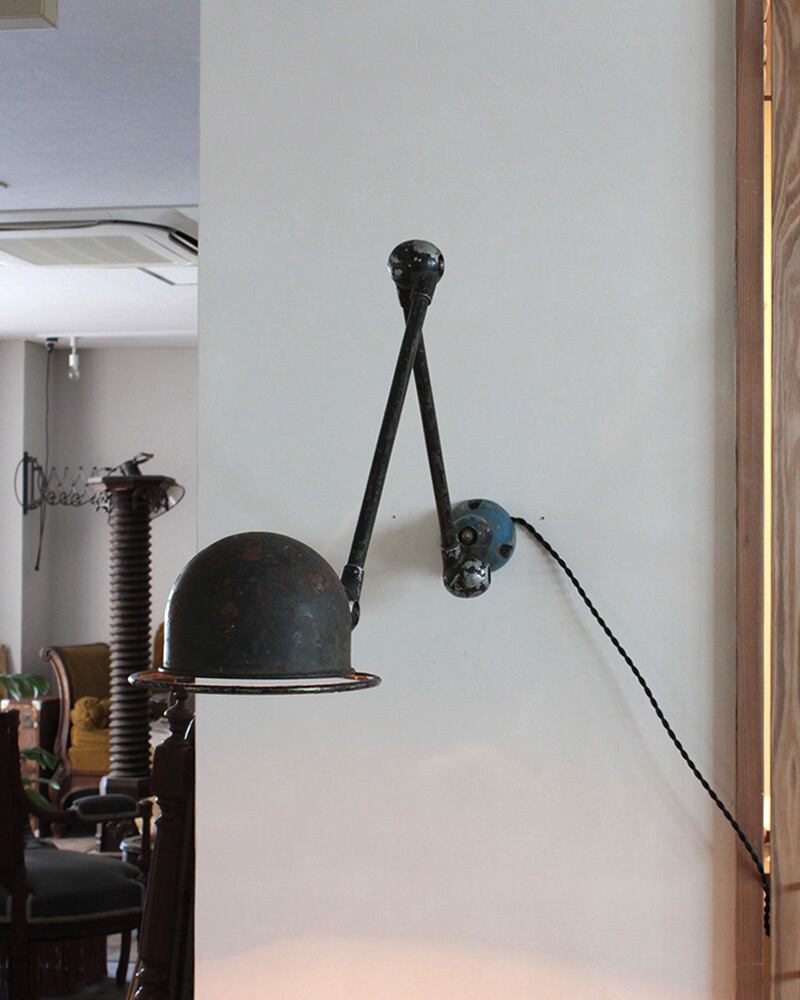 france antique Jielde lamp ジェルデランプ 壁付け照明 間接 france antique Jielde lamp ジェルデランプ 壁付け照明 間接