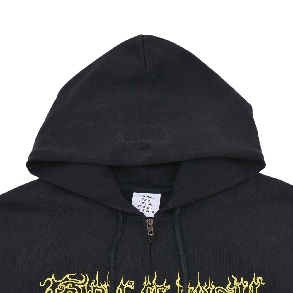 VETEMENTS】COF PANDAEMONAEON OVERSIZED ZIP-UP HOODI | AYIN