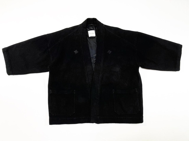 21SS 草木染めナイロンオックスフォード羽織りシャツ / Vegetable dyeing nylon oxford haori shirts 21SS 草木染めナイロンオックスフォード羽織りシャツ / Vegetable dyeing nylon oxford haori shirts