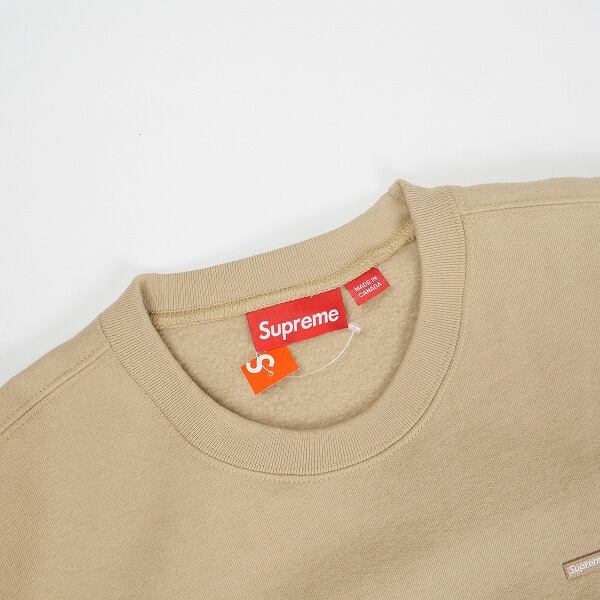 Size【XL】 SUPREME シュプリーム 25FW Small Box Crewneck Tan クルー