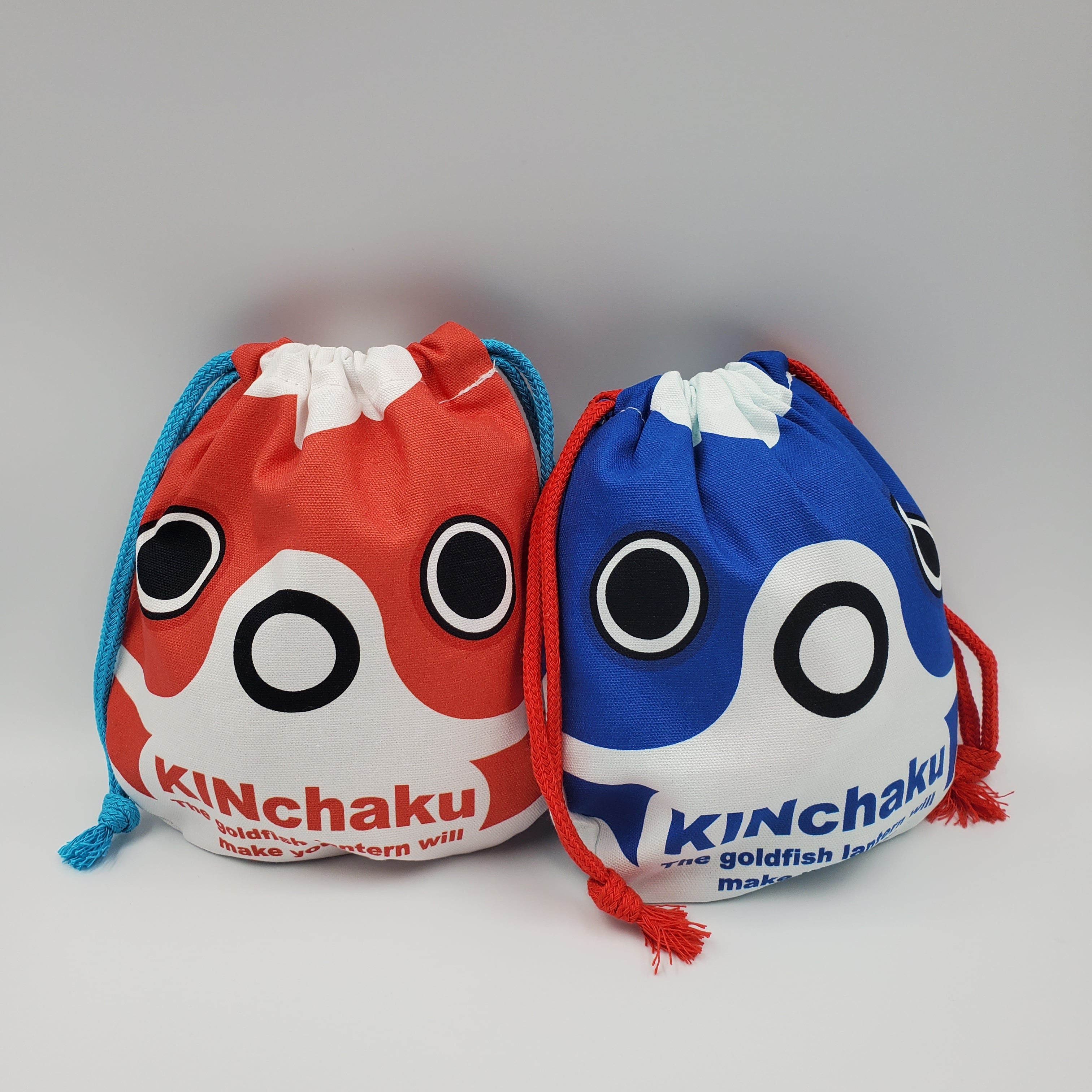 金魚ちょうちん巾着袋 きんきん Sサイズ | 木阪賞文堂