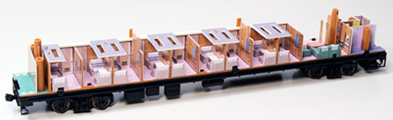 メイクアップシール「(HO)JR　24系25形　特急寝台客車　トワイライトエクスプレス　基本4両セット」（TOMIX対応）