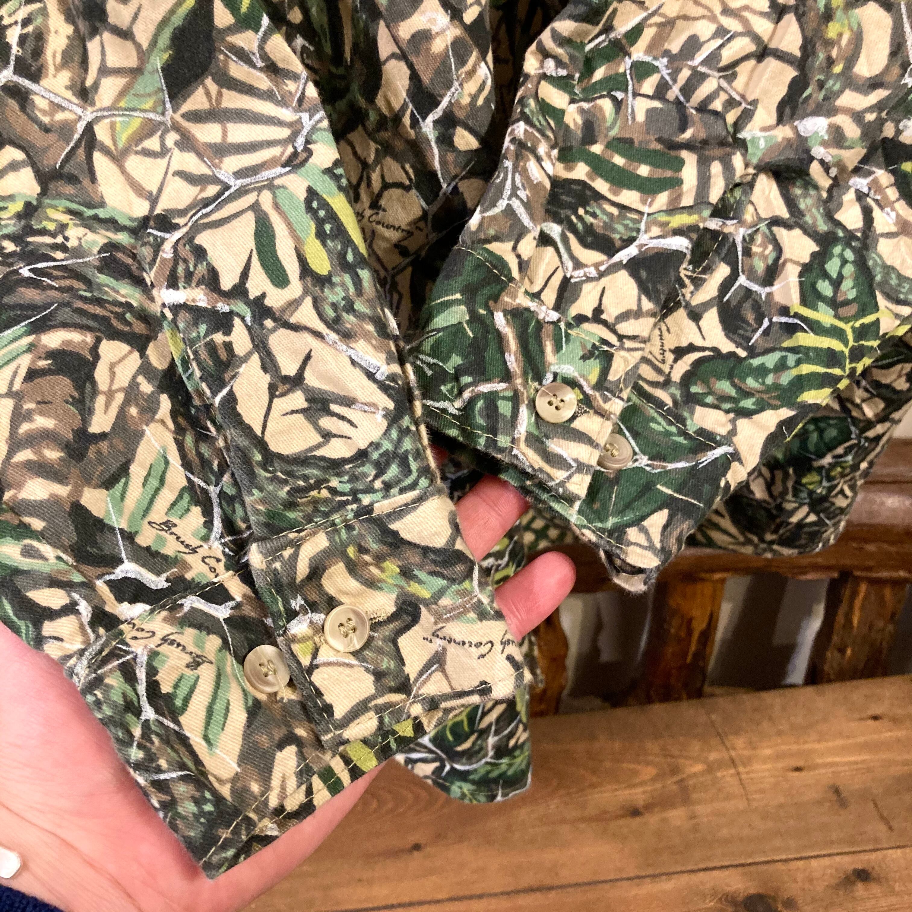【着用画像付き】Made In USA Brush Country Camouflage 美品⭕️ サイズ：L zuccaro
