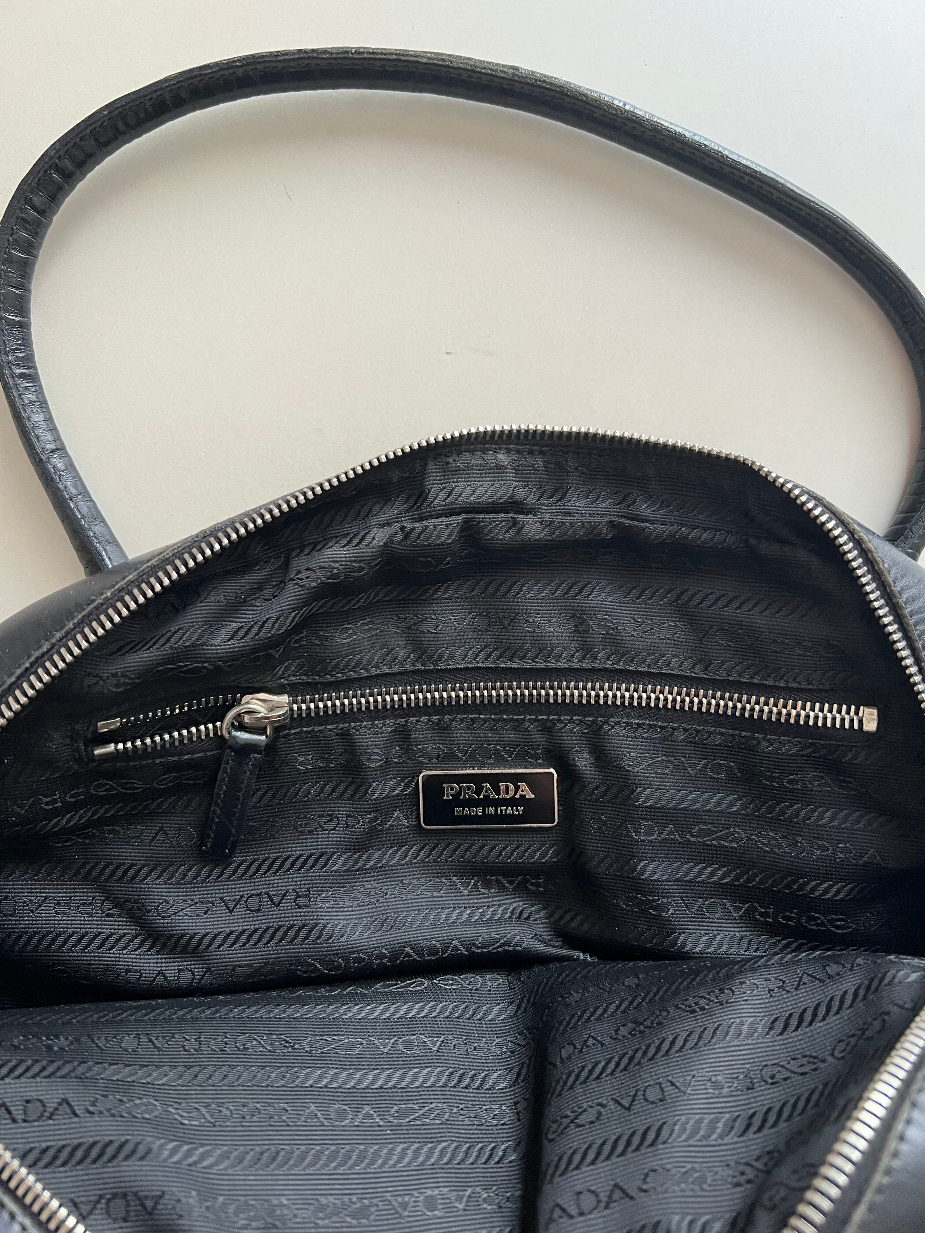 SS2000 PRADA LEATHER HAND BAG | triptraproll SS2000 PRADA LEATHER HAND BAG | triptraproll