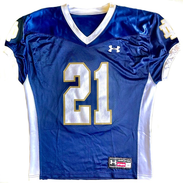 NOTRE DAME UA アメフト 練習用 ジャージ/メッシュ