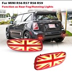 リアフォグランプ ミニ MINI R56 R57 R58 R59 ユニオンジャック LED ハッチ コンバーチブル クーペ ロードスター