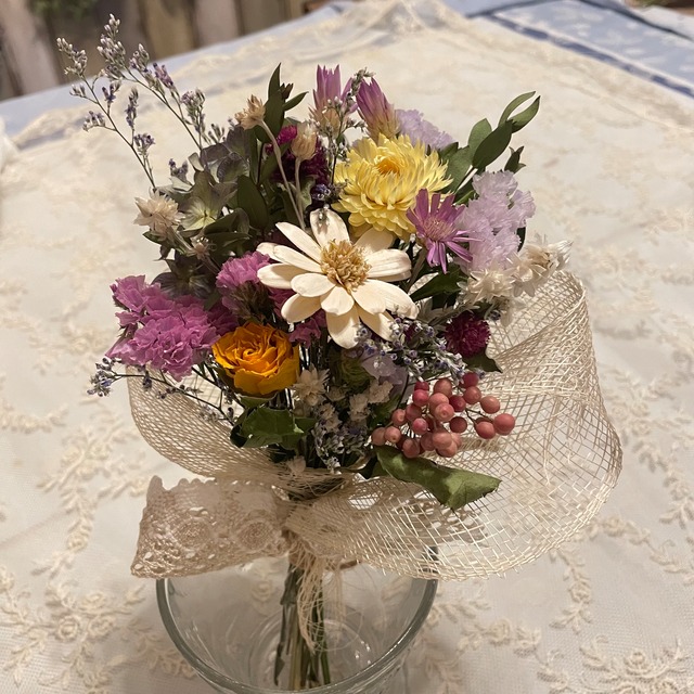 ✨母の日焼き菓子＆ドライフラワーミニブーケギフト✨