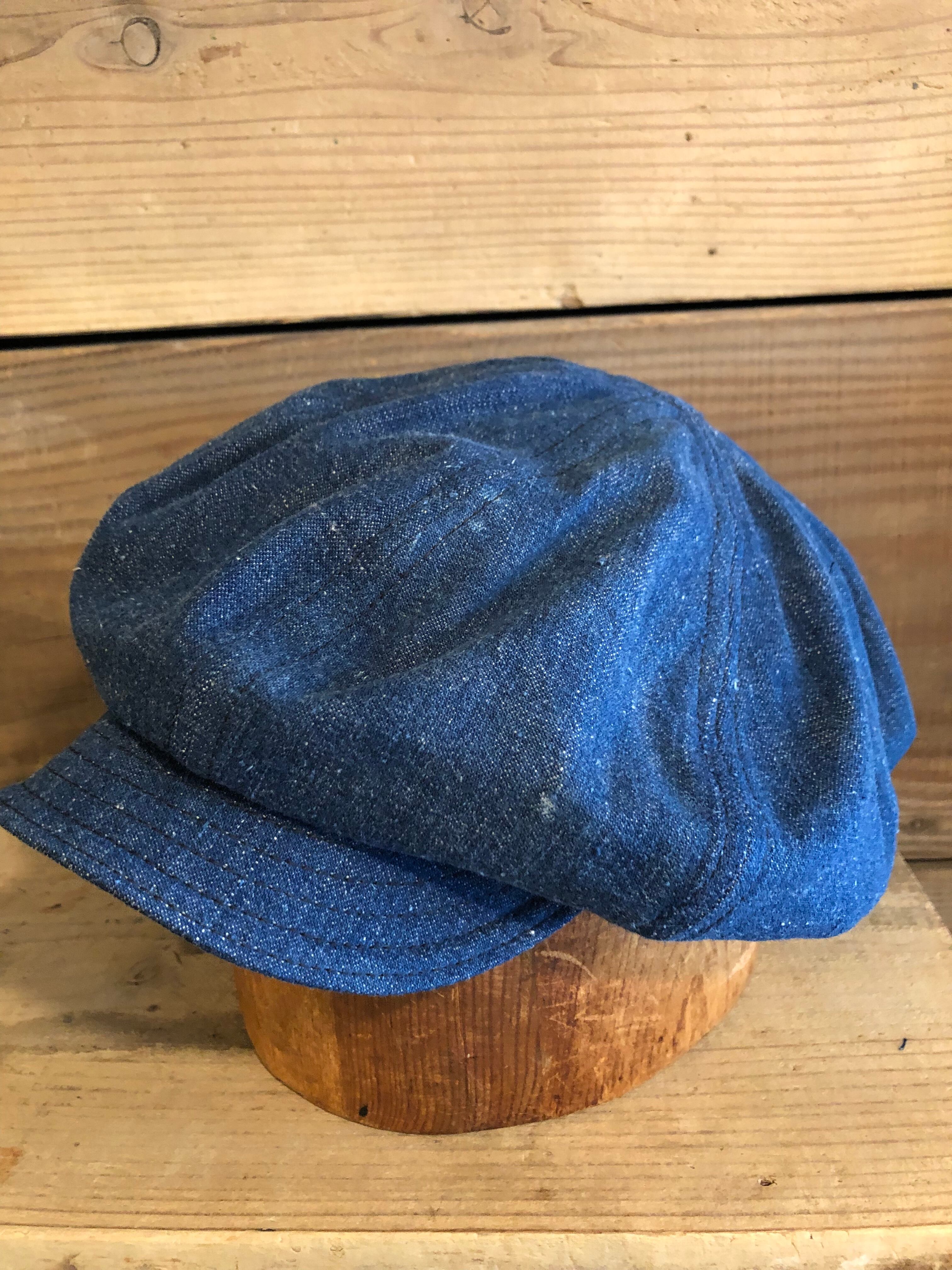 BAA BIG APPLE CASQUETTE 1940s US NAVY DENIM